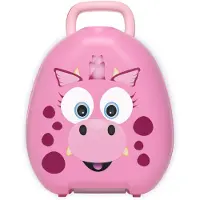 My Carry Potty Kannettava Potta - Vaaleanpunainen Lohikäärme - - OneSize - Potat