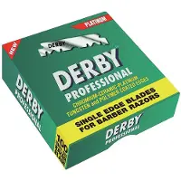 Derby -partaterät – 100 kappaletta
