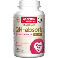Jarrow Formulas , Ubiquinol, QH-Absorb, Max Absorption, 100 mg, 120 Softgels