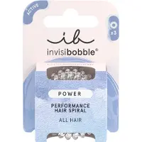 Invisibobble Power Crystal Clear 3 kpl Hiuslenkki