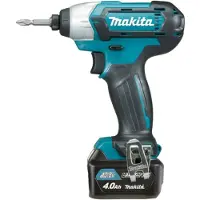 Makita TD110DSMJ - Iskevä iskuväännin - akkukäyttöinen - 1/4" katkaisematon - 110 N-m - 2 akkua - 10,8 V