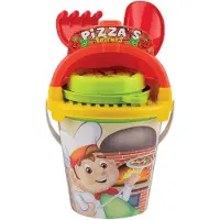 Androni Bucket Set Making Sand Pizzas