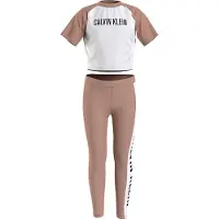 Calvin Klein Knit Set Lyhythihainen Pyjama