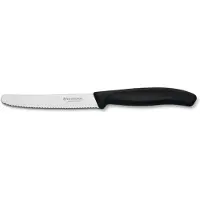 Victorinox - Swiss classic Tomaatti- & Ruokaveitsi 11 cm Musta