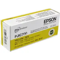 Epson Discproducer Ink PJIC7 -mustekasetti, keltainen, 10 kpl