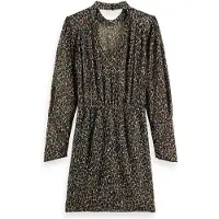 Scotch & Soda 173382 Pitkähihainen Lyhyt Mekko