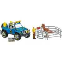 Schleich Dinosaurs Maastoajoneuvo Ja Dinosaurushahmo