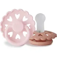 Frigg Fairytale Round Silicone 2-Pack Size 2 tutti The Snow Queen/The Princess and the Pea 2 kpl