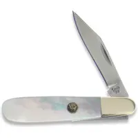 Hen & Rooster Folder Mother of Pearl