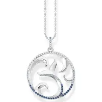 Thomas Sabo tail fin and wave with blue stones kaulakoru KE2145-644-1-L50V