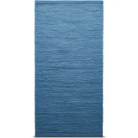 Rug Solid Cotton - Blue - 75X 200CM