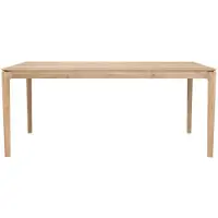 Ethnicraft Bok Ruokapöytä 90x180 Cm - Ruokapöydät & Baaripöydät Tammi - 51496