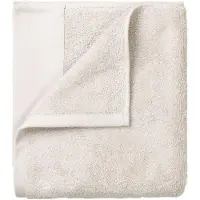 Blomus Set Of 4 Guest Hand Towels - 30 X 30 Cm - Riva - Moonbeam - White - 30X 30CM