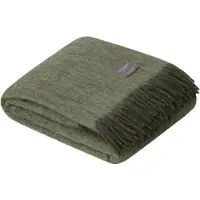 Stackelbergs Mohair Huopa 130x170 Cm Moss - Huovat & Peitteet Villa Sammaleenvihreä - 4117