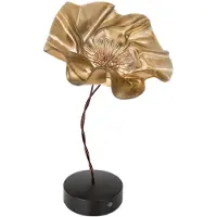 Slamp Pöytävalaisin , LaFleur, himmennettävä, Kulta / messinki, Olohuone, Muovi, Design