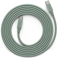 Avolt Cable 1 USB-C - USB-C latauskaapeliin 2 m Oak green