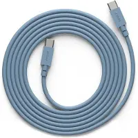 Avolt Cable 1 USB-C - USB-C latauskaapeliin 2 m Shark blue