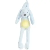 Happy horse - Rabbit Richie Nightlight With Soothing Sounds - Blue - 34 CM