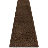 Rugsx Soffi shaggy 5cm käytävämatto - ruskea