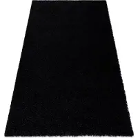 Rugsx Matto soffi shaggy 5cm musta