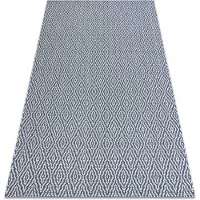 Rugsx Casa 22084 timantit matto - laivastonsininen / kerma