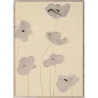 Paper Collective White Unikko -juliste 30 x 40 cm
