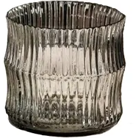 Reijmyre Lina Kynttilänjalka 7,5 Cm - Kynttilänjalat Lasi Smokey - 72214