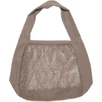 THE ORGANIC COMPANY Net Shoulder Bag - Grey - ONE SIZE