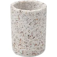Humdakin Terrazzo -maljakko Ø 10 cm White-brown