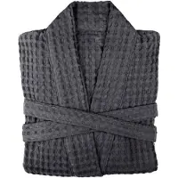 THE ORGANIC COMPANY Big Waffle Bathrobe - Grey - M/L