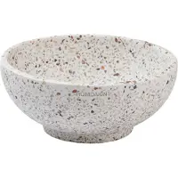 Humdakin Terrazzo -kulho Ø 18 cm Red/Beige