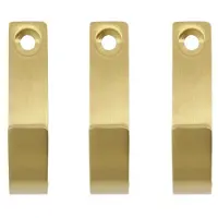 Meraki Hooks, Mkthapsus, Brushed Brass Fin - Gold - 120 g