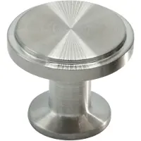 Beslag Design Uno Nuppi 30 Mm Ruostumattomasta Teräksestä - Nupit ja ovenkahvat Ruostumaton teräs - 343313-11