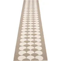 Pappelina Poppy Potato / Vanilla matto 70 x 350 cm