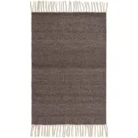 Formgatan Fringe Matto 60x90 Cm Taupe-ruskea - Kynnysmatot Pet-kierrätysmuovi Mole - FG 8000