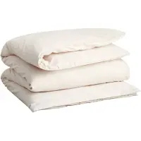 Gant Home Sateen Single Pussilakana 150x210 Cm - Pussilakanat Puuvilla White Sand - 851029302-100