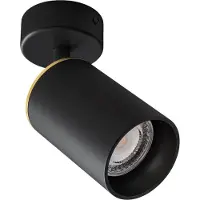 Edgeform Edgespot Single 65 Kohdevalo / Messinginvärinen - Kohdevalaisimet Alumiini Musta - ED1-02-BB