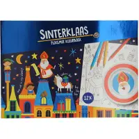 Wins Holland - Placemats Coloring Book Sinterklaas 12 pcs.