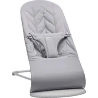 BabyBjörn Bouncer Bliss, Woven, Petal Quilt, Light Grey - Grey - ONE SIZE