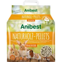Anibest 10l(5,5kg) luonnonpuupelletit