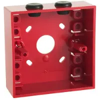 Schneider ELECTRIC ESMI - PALOILMOITINTARVIKE - ASENNUSRASIA SR1T-2G, MCP-PALOPAINIKKEEN PINTA-ASENNUSRASIA, PUNAINEN - FFS06424310