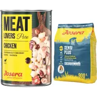 Josera 12x800g Meatlovers Pure kana koiran märkäruoka