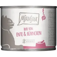 MjAMjAM 6x 200g Duo tender ankkaa & kanaa porkkanalla märkäruokaa kissoille