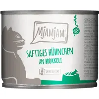 MjAMjAM 6x200g mehevä kana & parsakaali kissan märkäruoka