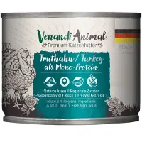 Venandi Animal 6x200g Animal Monoprotein kalkkuna Venandi kissan märkäruoka
