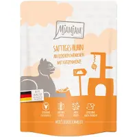 MjAMjAM 24x 300g Quetschie herkullinen naudanliha & höyrytetty kurpitsa kissan märkäruok