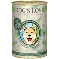 Dog´s Love 6 x 400 g Insect koiran märkäruoka