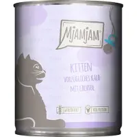 MjAMjAM Economy Pack 24x800g Kitten Excellent Vasikka lohiöljyllä Märkä kissanruoka