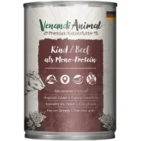 Venandi Animal 24x400g Monoprotein nauta kissan märkäruoka