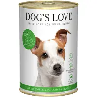 Dog´s Love 6x 400g Dog's Love Adult Riista märkäruokaa koirille